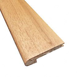 Prefinished Spice Hickory Hardwood 3/8 in thick x 2.75 in wide x 78 in Length Stair Nose